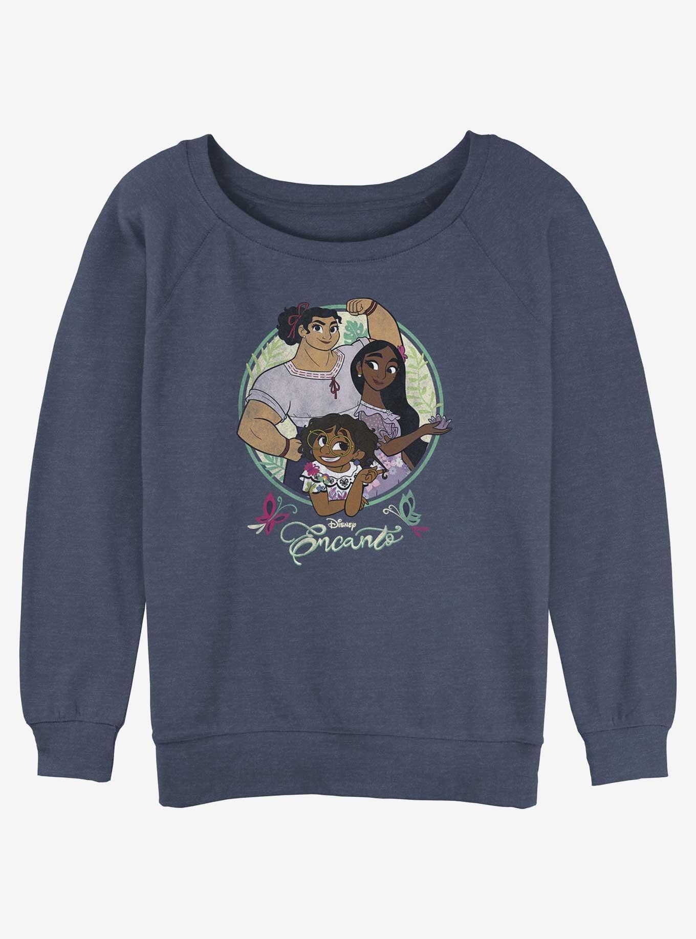 Disney Encanto Sisters Womens Slouchy Sweatshirt, , hi-res