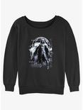 Marvel Moon Knight Dark Knight Womens Slouchy Sweatshirt, BLACK, hi-res