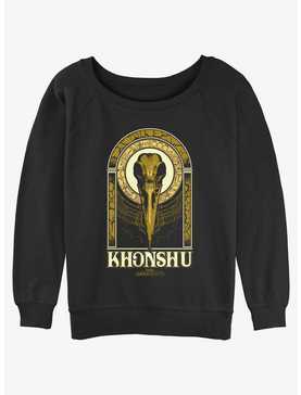 Marvel Moon Knight Khonshu Womens Slouchy Sweatshirt, , hi-res