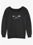 Marvel Moon Knight Moon Eyes Womens Slouchy Sweatshirt, BLACK, hi-res