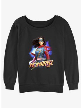 Marvel Ms. Marvel Hero Womens Slouchy Sweatshirt, , hi-res