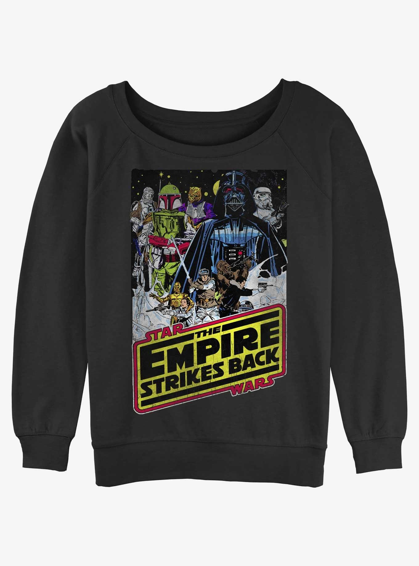 Star Wars The Empire Strikes Back Womens Slouchy Sweatshirt, , hi-res