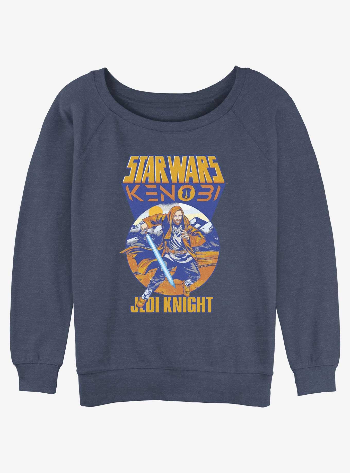 Star Wars Jedi Knight Kenobi Womens Slouchy Sweatshirt, , hi-res