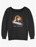 Star Wars Anakin I Don't Like Sand Womens Slouchy Sweatshirt, BLACK, hi-res