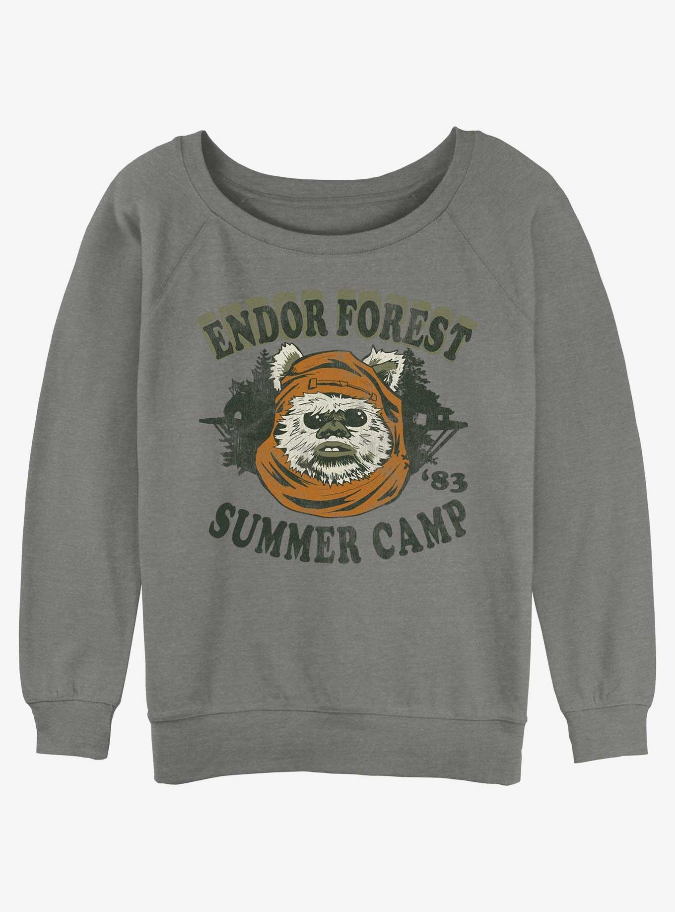 Star Wars Endor Camp Womens Slouchy Sweatshirt, , hi-res