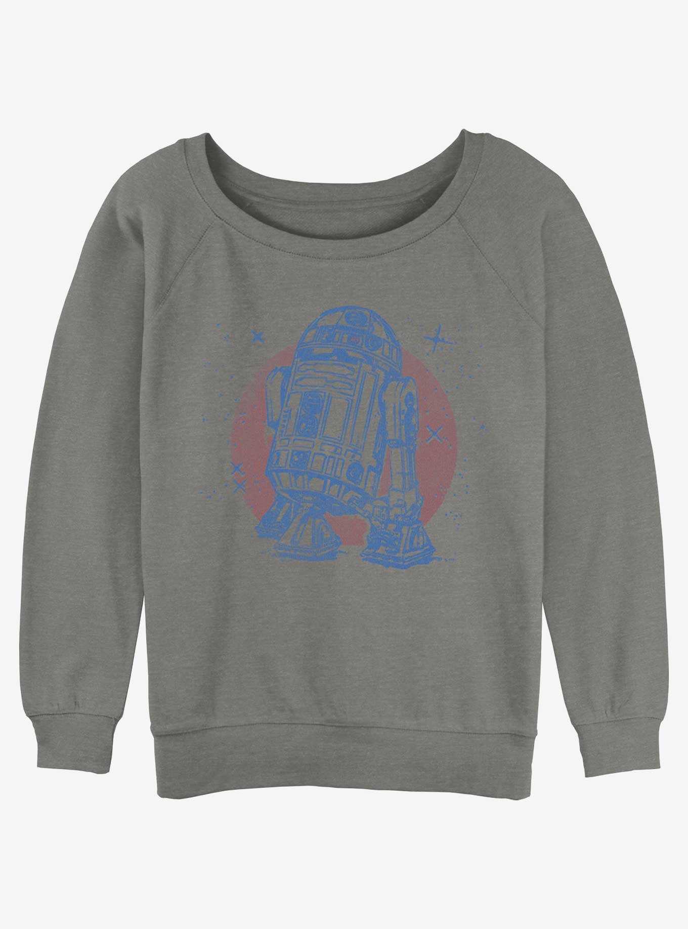 Star Wars R2-D2 Womens Slouchy Sweatshirt, , hi-res