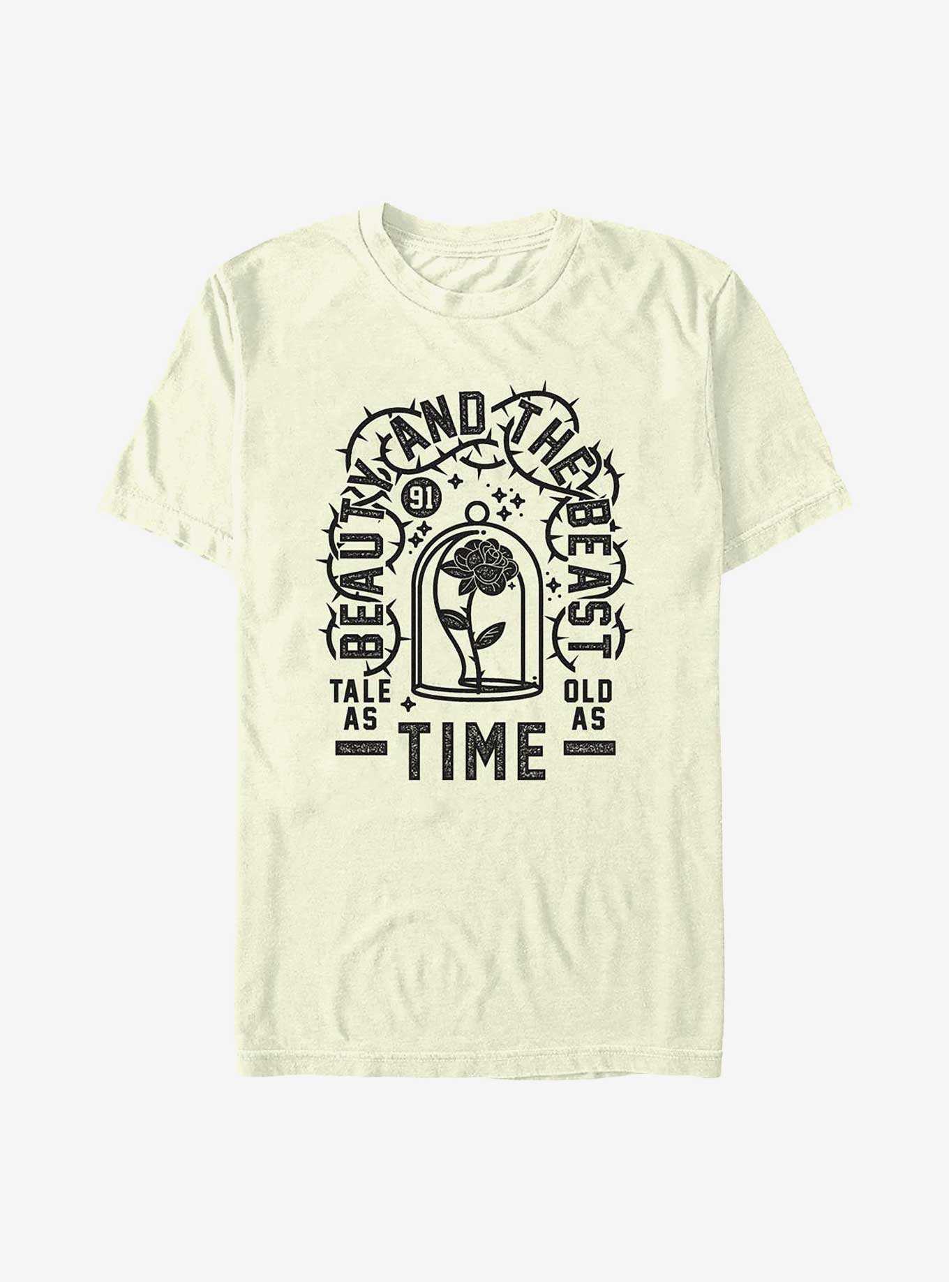 Disney Batb Tale As Old As Time Tattoo Look T-Shirt, , hi-res