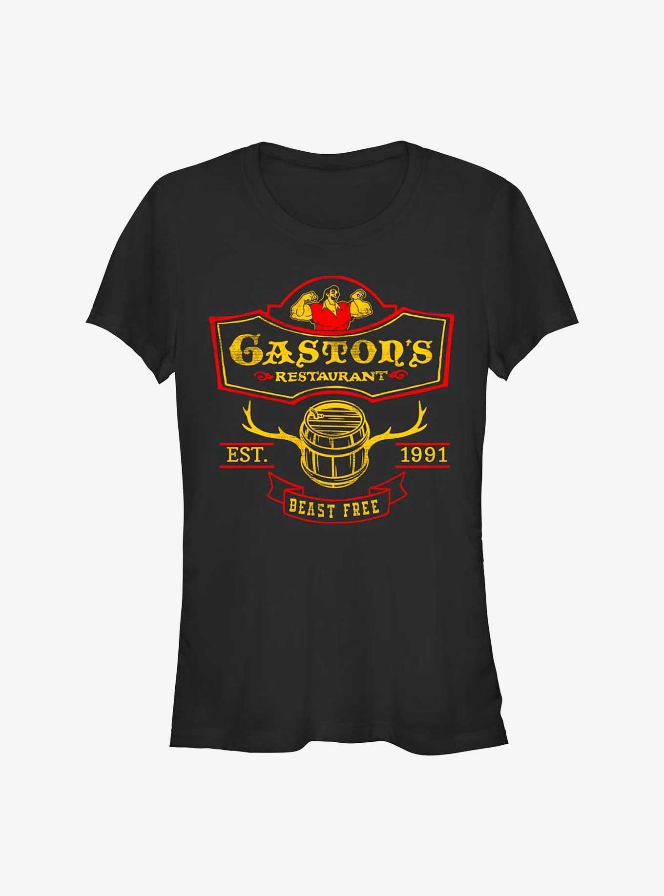 Disney Beauty Beast Gaston'S Restaurant Girls T-Shirt, , hi-res