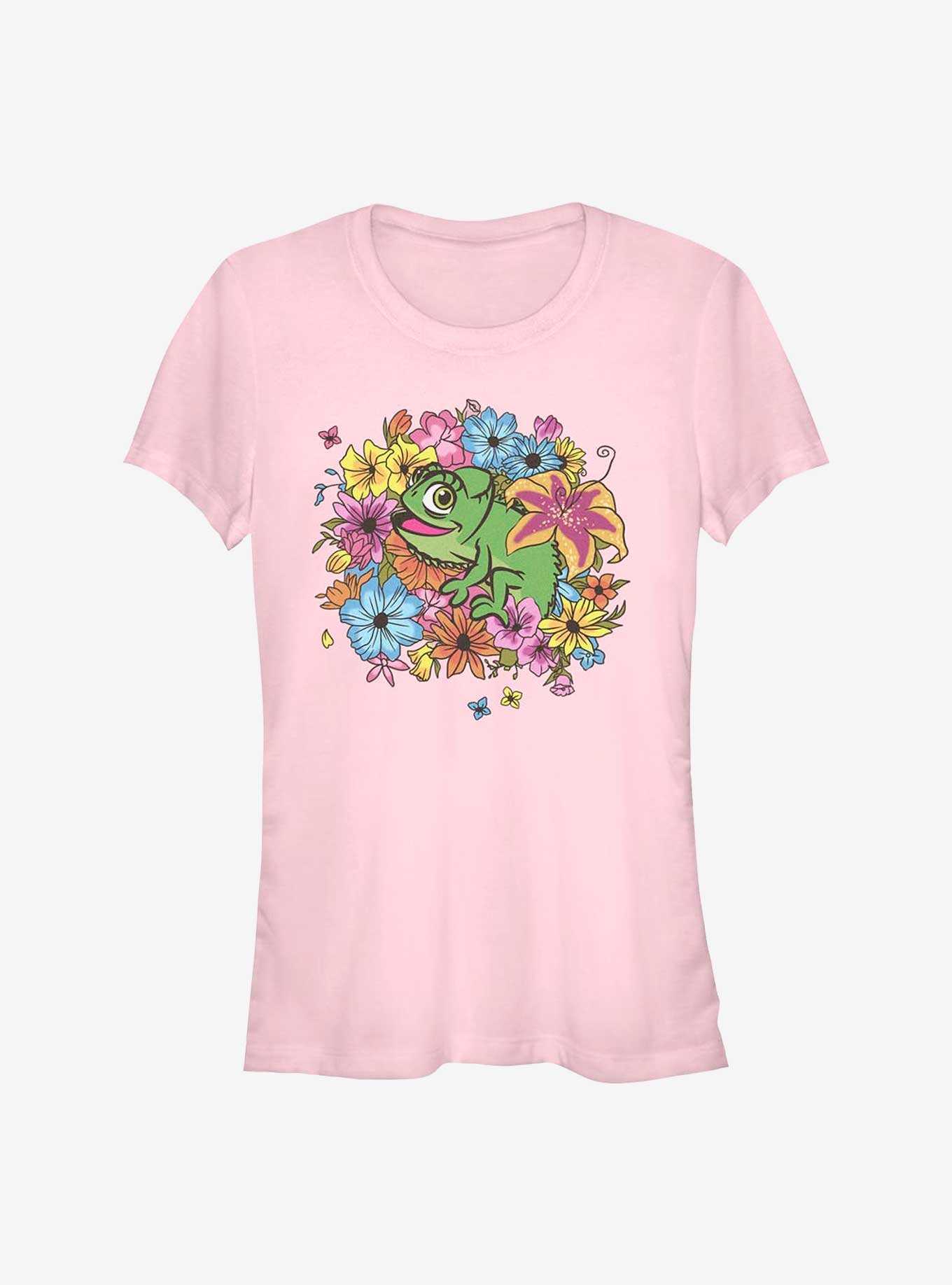 Disney Tangled Floral Pascal Girls T-Shirt, , hi-res