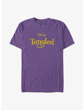 Disney Tangled Gold Logo T-Shirt, , hi-res