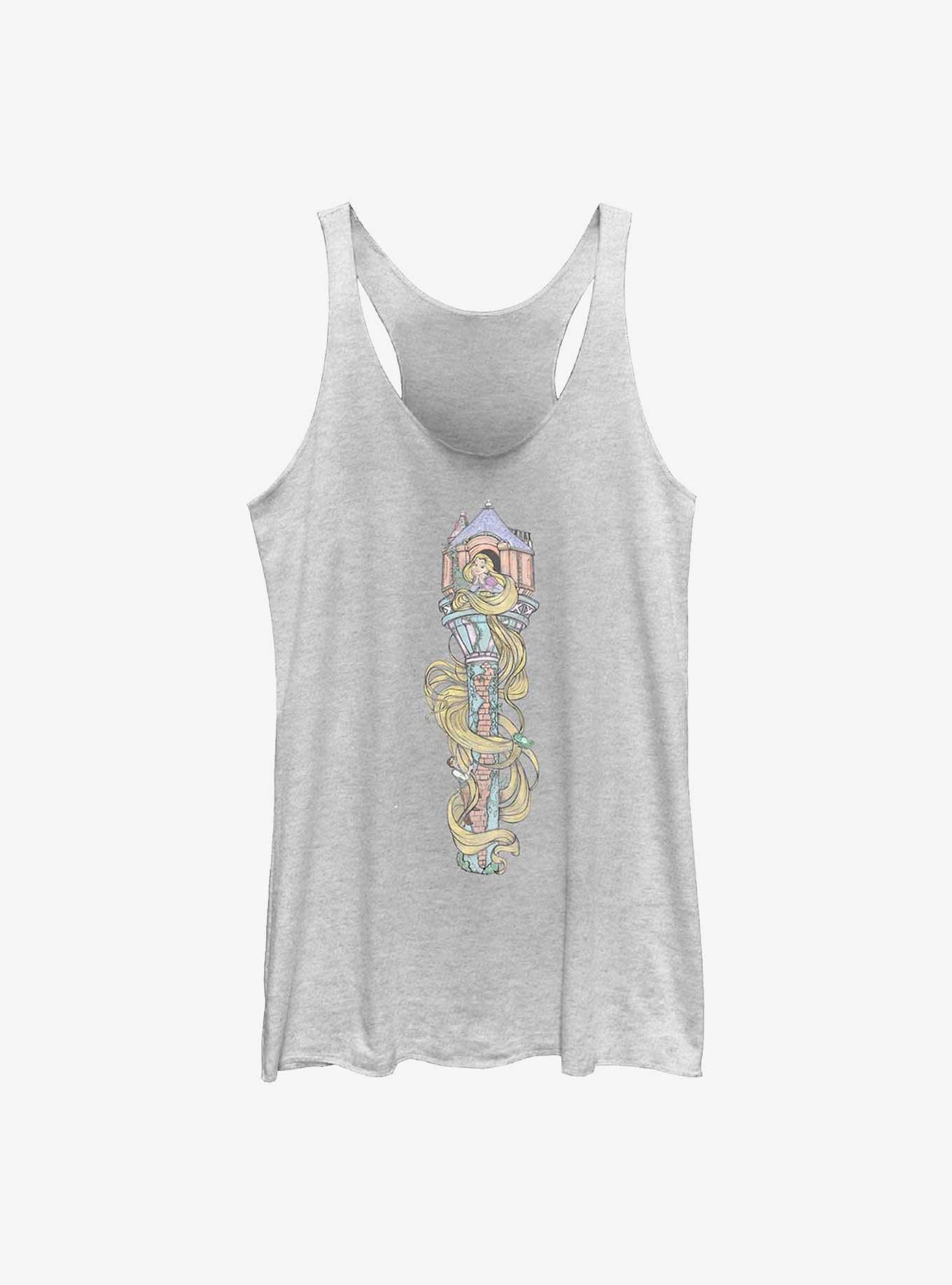 Disney Tangled Rapunzel Hair For Days Girls Raw Edge Tank Top, , hi-res