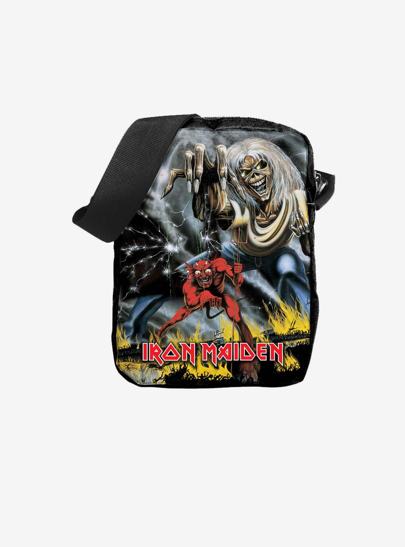 Rocksax Iron Maiden Number of the Beast Crossbody Bag