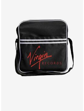 Plus Size Rocksax Virgin Records Zip Top Vinyl Record Crossbody Bag, , hi-res