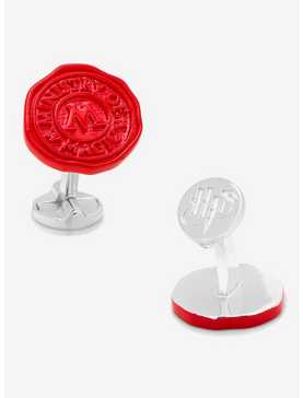 Harry Potter Ministry Of Magic Wax Stamp Cufflinks, , hi-res