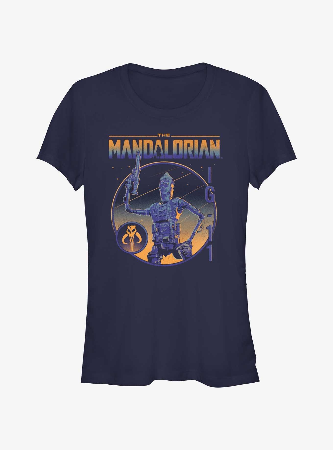 Star Wars The Mandalorian IG-11 Statue Girls T-Shirt