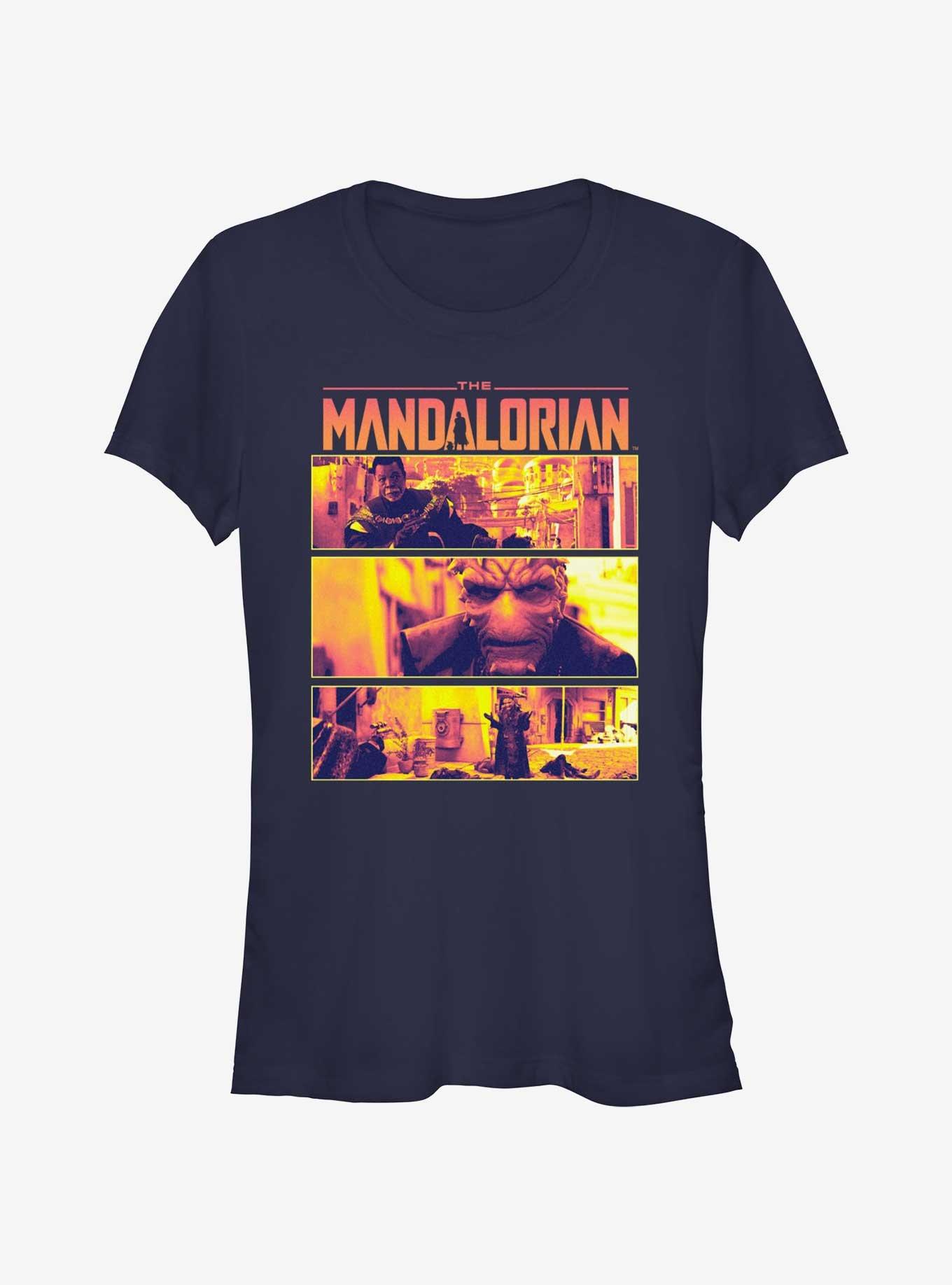 Star Wars The Mandalorian Pirates On Nevarro Standoff Girls T-Shirt, , hi-res