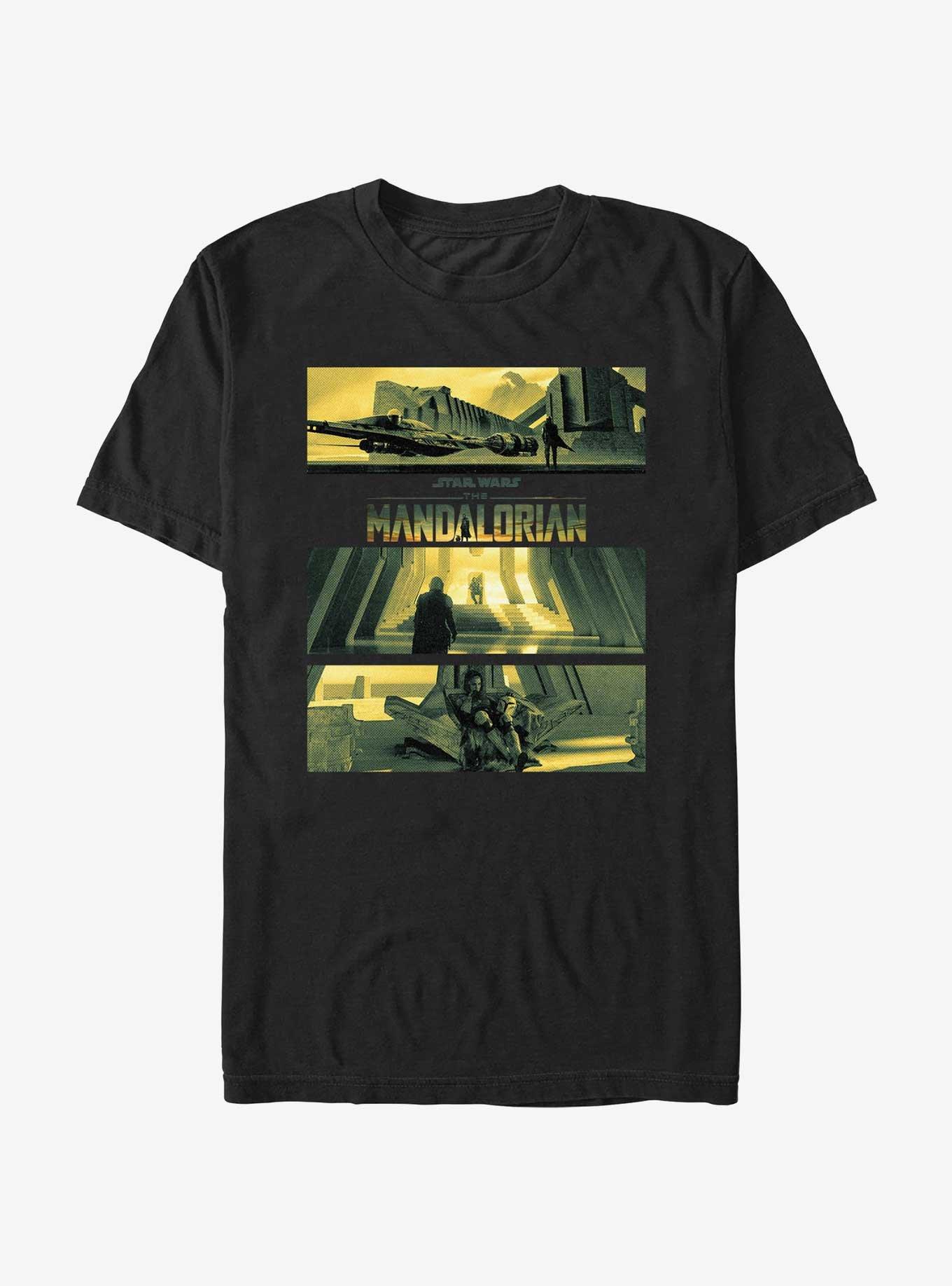 Star Wars The Mandalorian Bo-Katan's Castle On Kalevala T-Shirt - BLACK ...