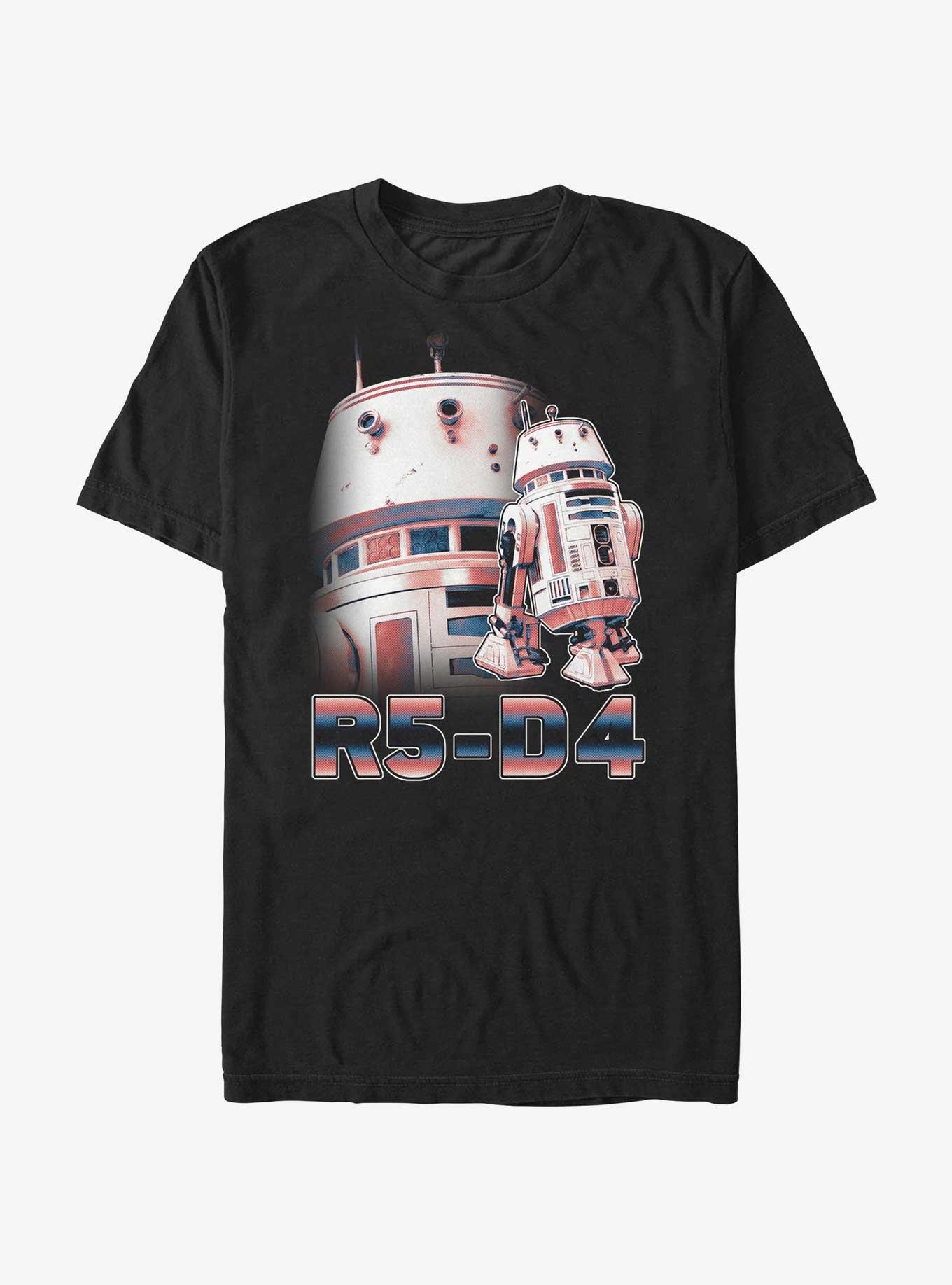 Star Wars The Mandalorian Droid R5-D4 T-Shirt, BLACK, hi-res