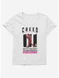 Creed III Heavyweight Championship LA Womens T-Shirt Plus Size, WHITE, hi-res