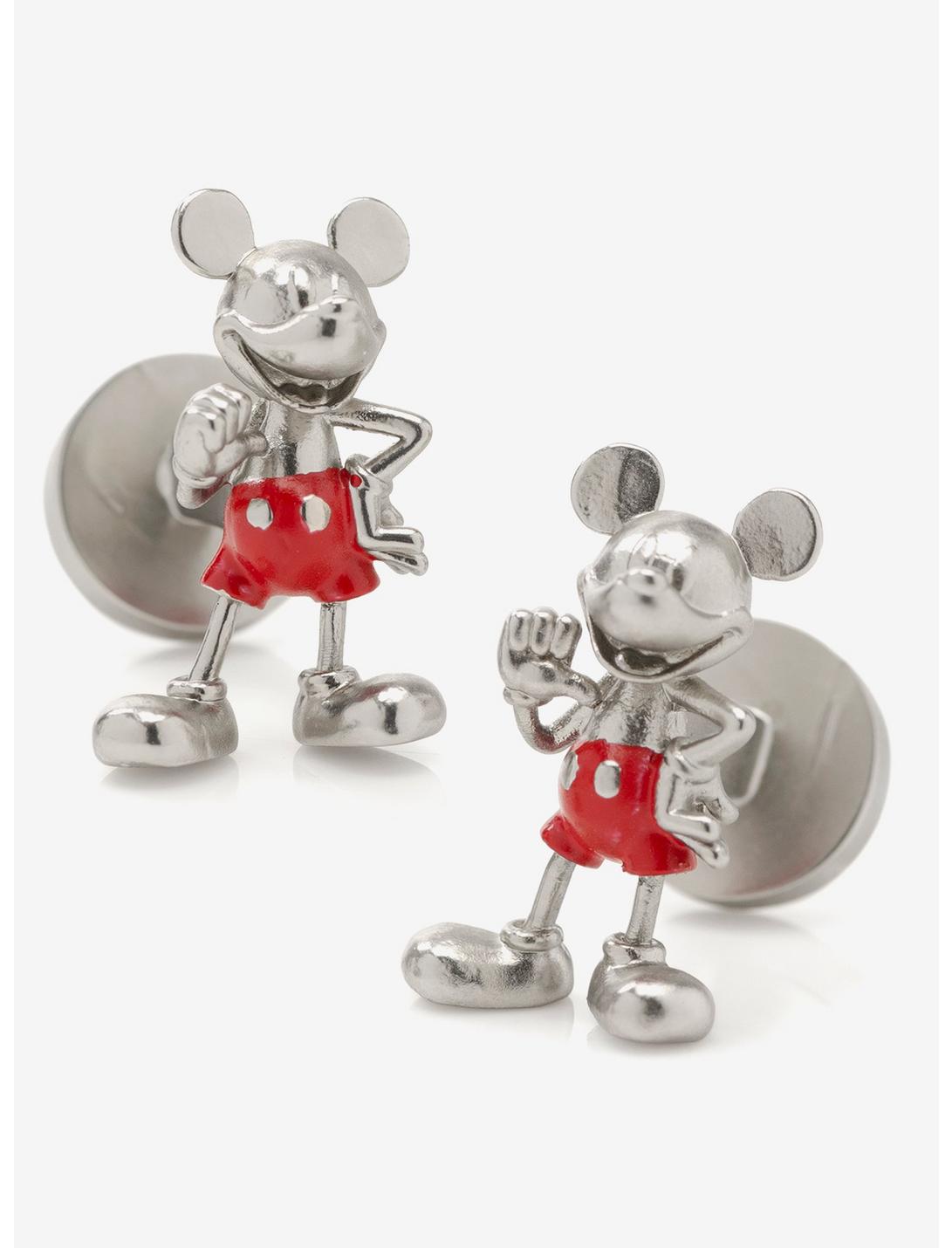 Disney Mickey Mouse Disney 100 Mickey Mouse 3D Enamel Cufflinks, , hi-res