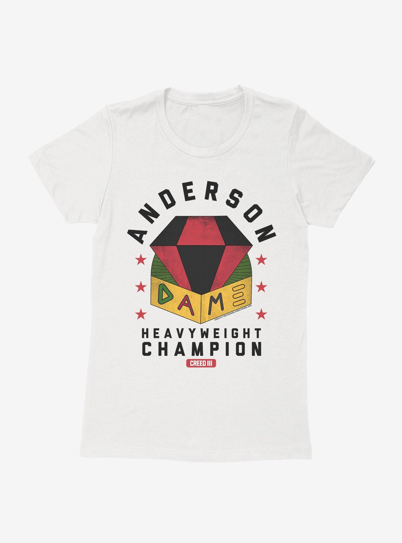 Creed III Anderson Dame Heavyweight Champion womens T-Shirt, , hi-res