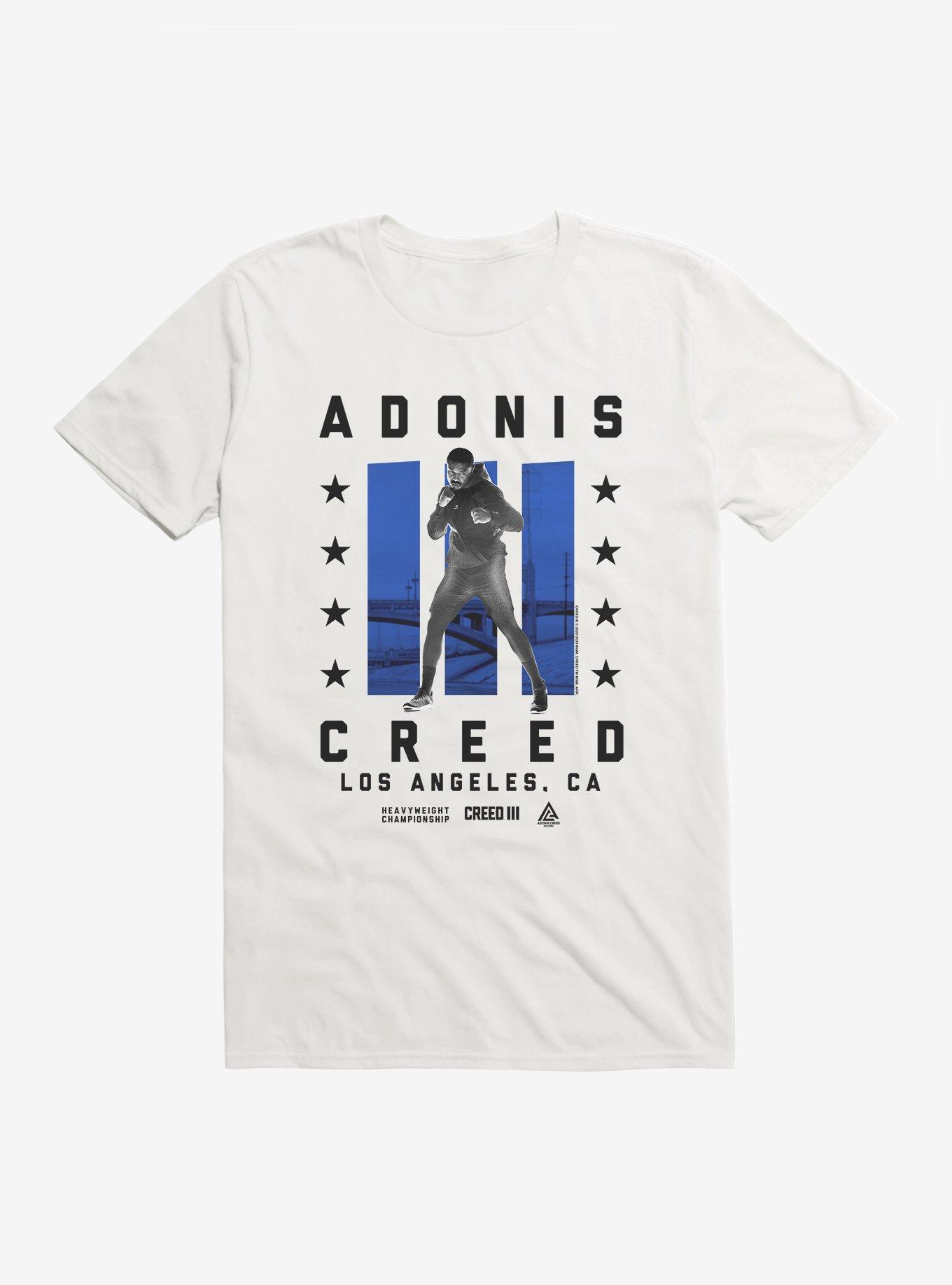 Creed III Adonis Creed LA Heavyweight Championship T-Shirt, , hi-res