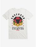 Creed III Anderson Dame Heavyweight Champion T-Shirt, WHITE, hi-res