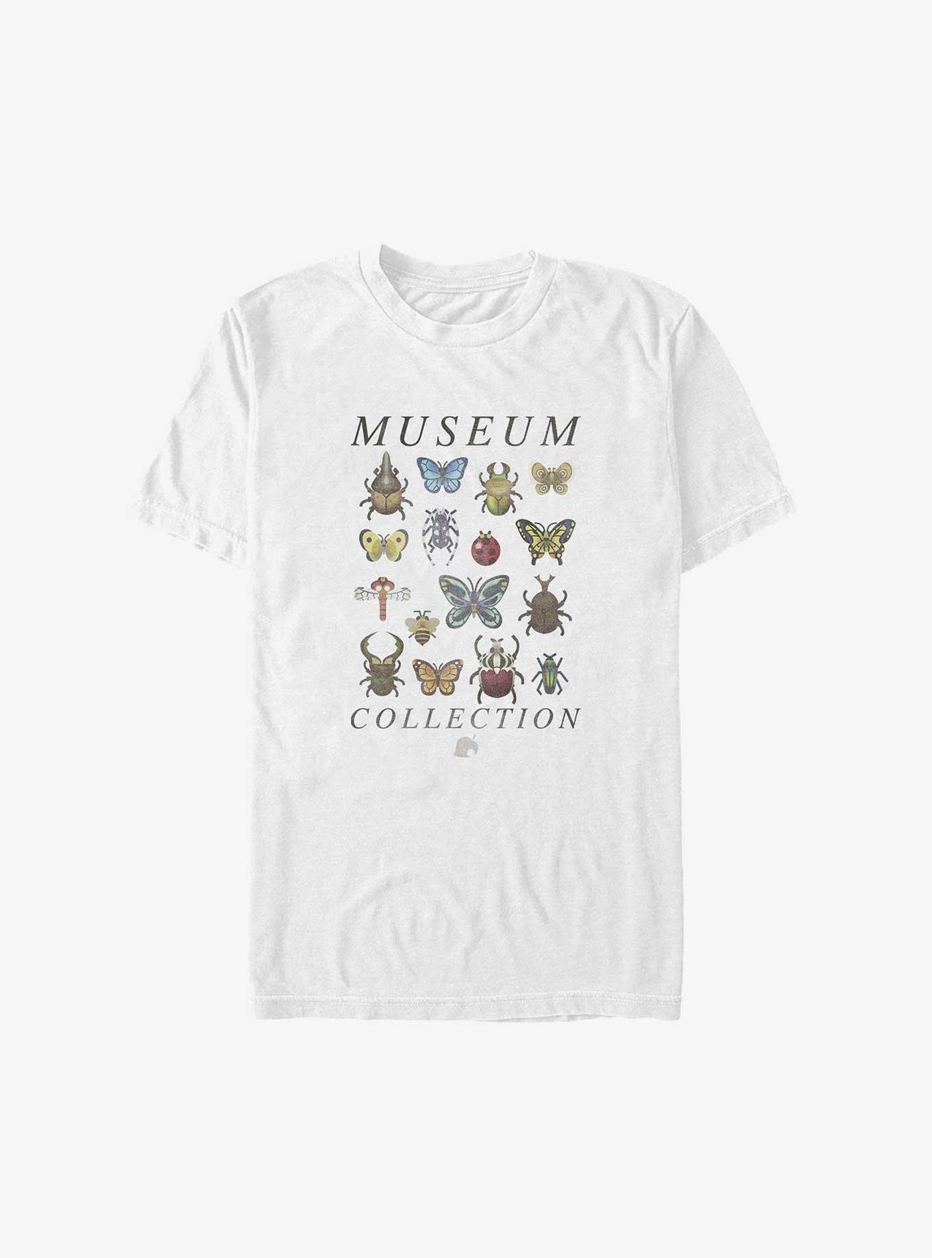Nintendo Animal Crossing Bug Museum Collection Big & Tall T-Shirt, WHITE, hi-res