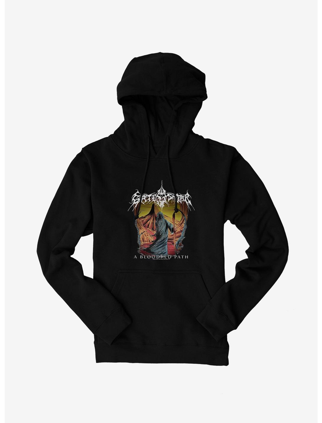 Gates Of Ishtar A Bloodred Path Hoodie, BLACK, hi-res
