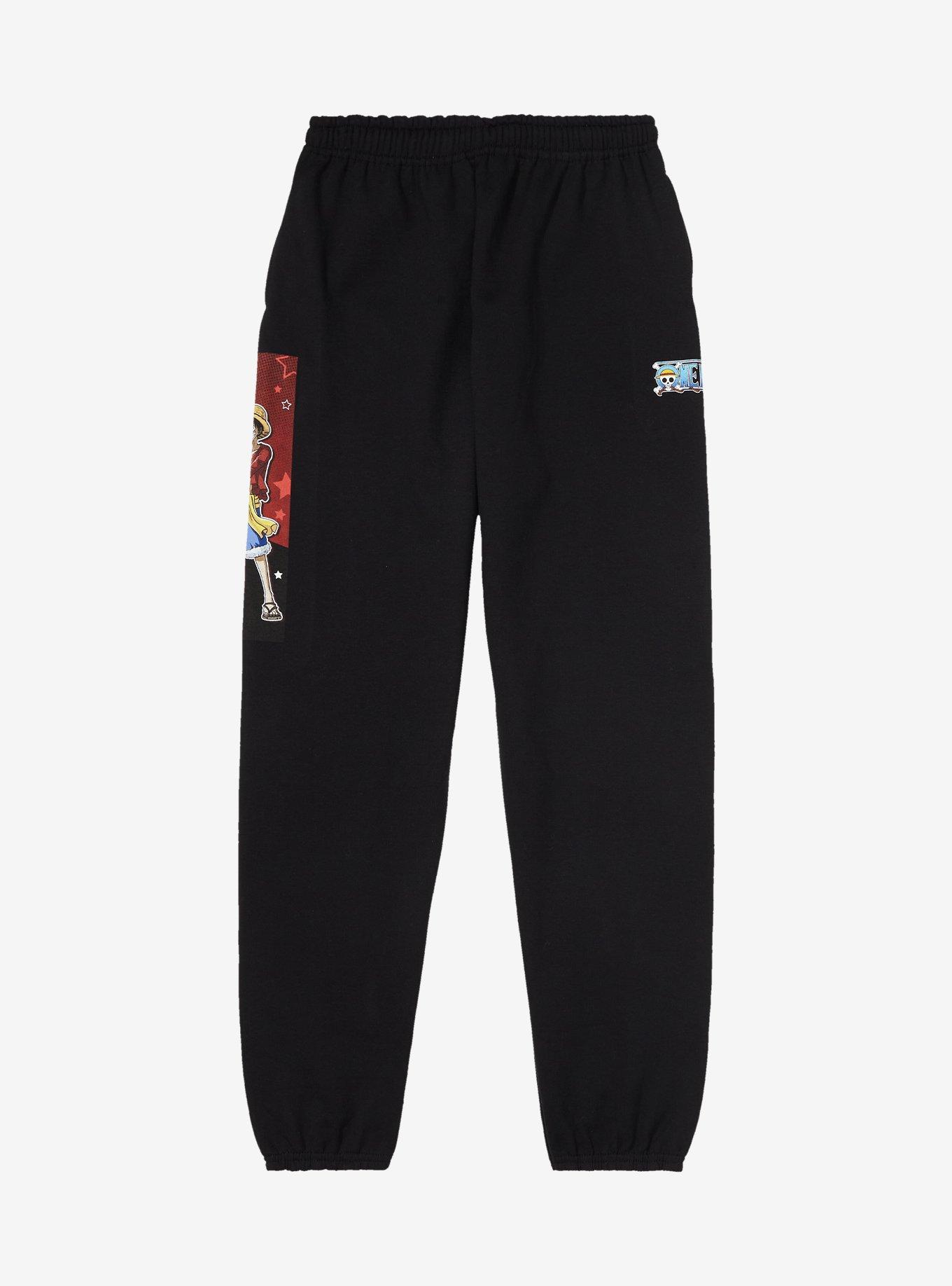 One Piece Monkey D. Luffy Quarter Panel Joggers