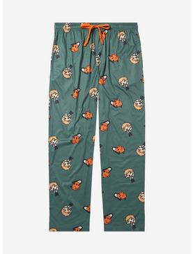 Chainsaw Man Chibi Allover Print Plus Size Sleep Pants - BoxLunch Exclusive, , hi-res