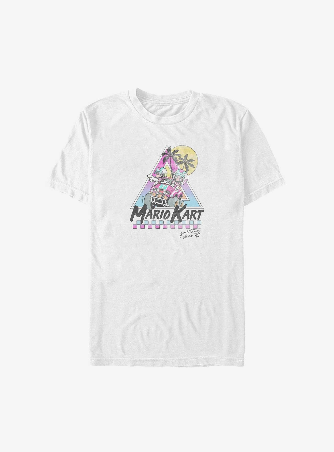 Nintendo Mario Kart Beach Race Big & Tall T-Shirt, WHITE, hi-res