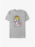 Nintendo Super Mario Bros. Cat Peach Solo Big & Tall T-Shirt, ATH HTR, hi-res