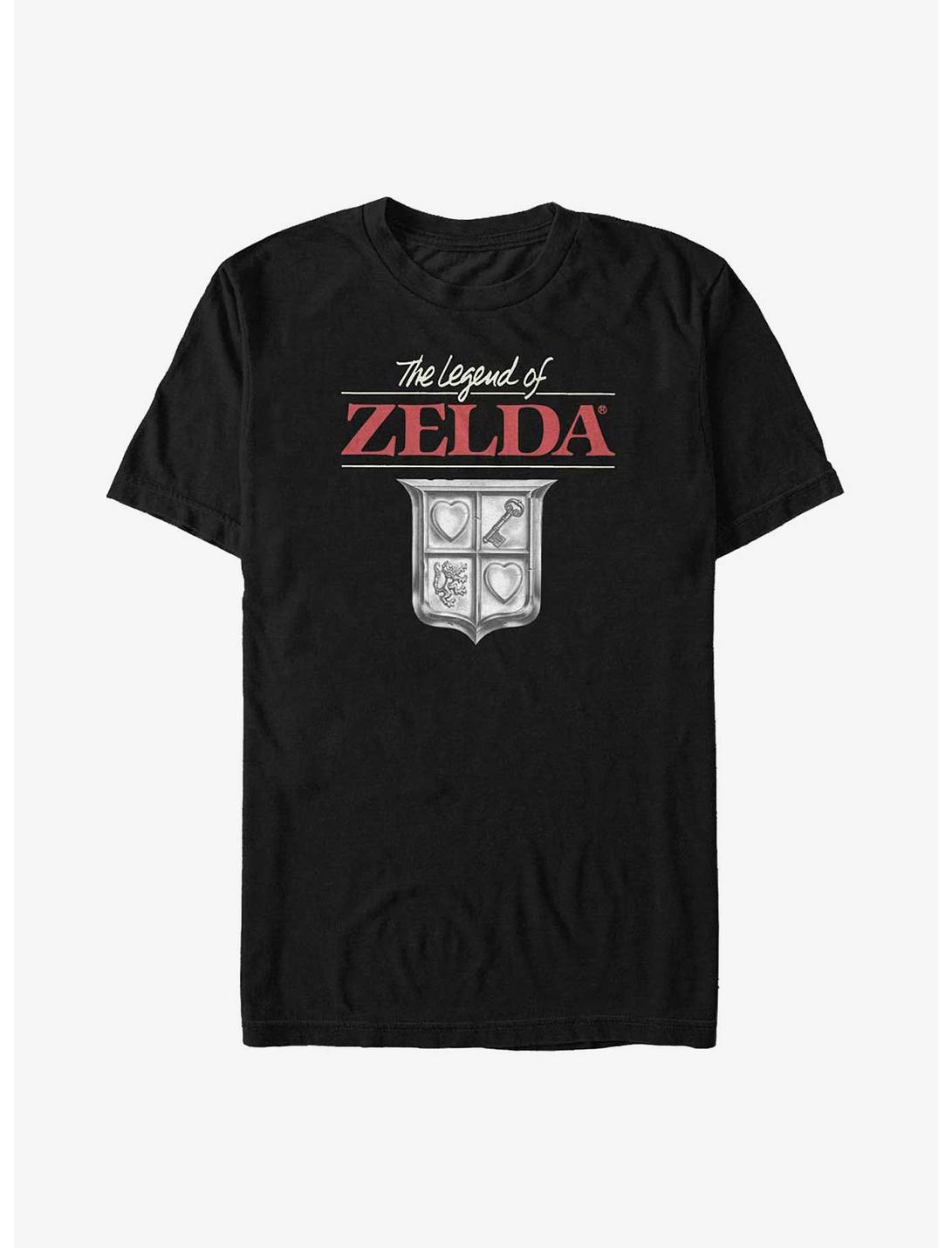 The Legend Of Zelda Classic Big & Tall T-Shirt, BLACK, hi-res