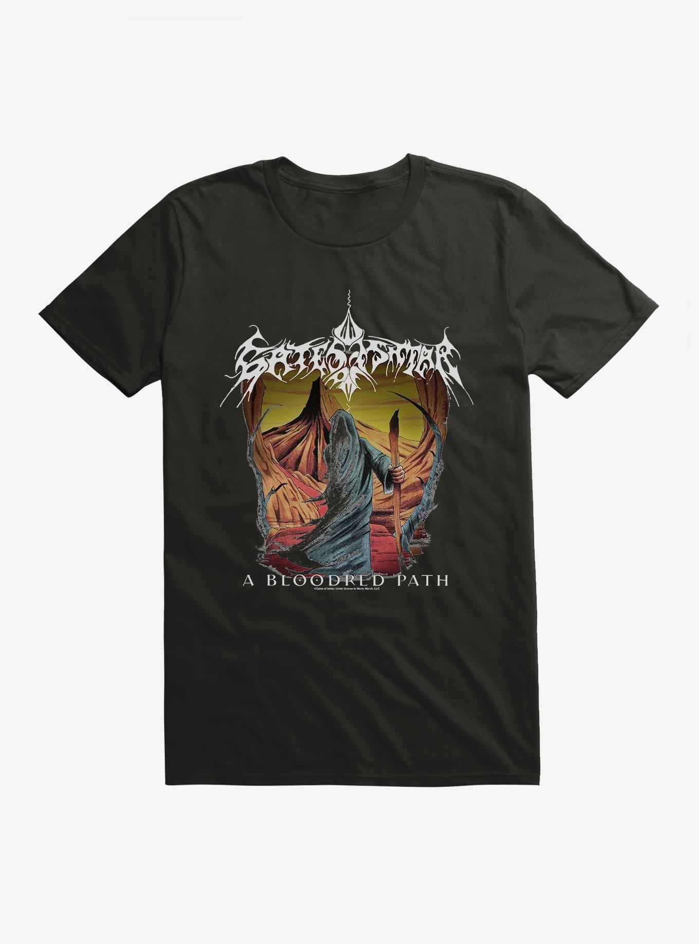 Gates Of Ishtar A Bloodred Path T-Shirt, BLACK, hi-res