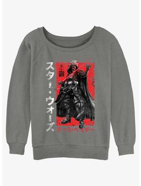 Star Wars Visions Samurai Womens Slouchy Sweatshirt, , hi-res