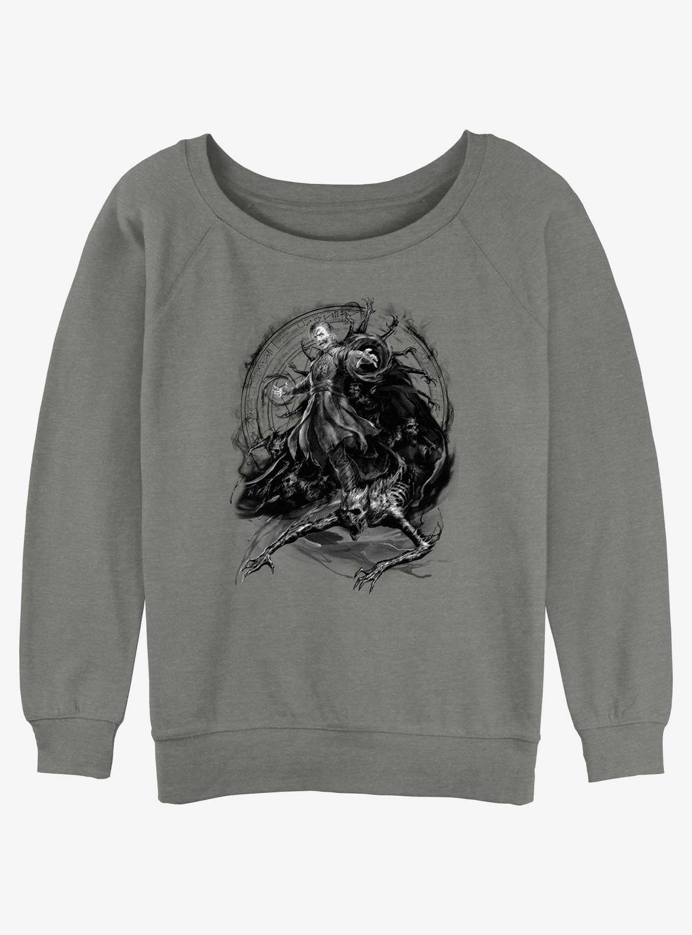 Marvel Doctor Strange in the Multiverse of Madness Dead Strange Womens Slouchy Sweatshirt