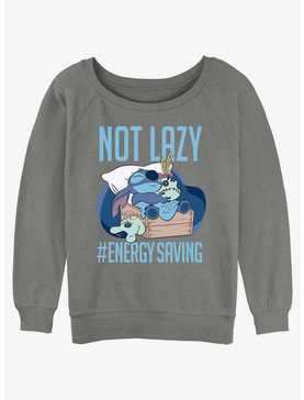 Disney Lilo & Stitch Lazy Energy Womens Slouchy Sweatshirt, , hi-res