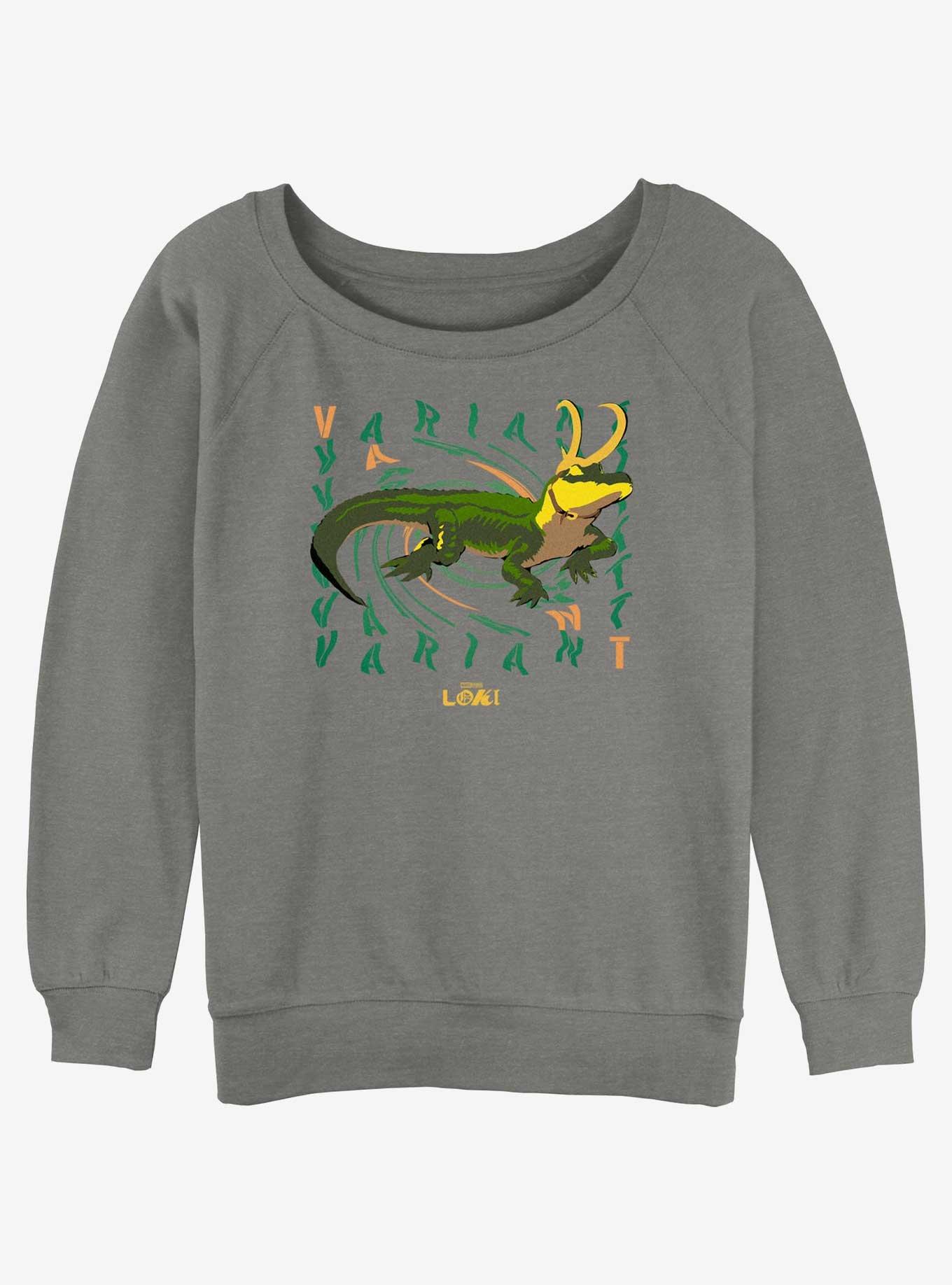 Marvel Loki Variant Alligator Loki Womens Slouchy Sweatshirt, , hi-res