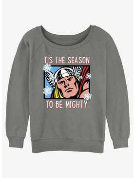 Marvel Thor Mighty Season Womens Slouchy Sweatshirt, , hi-res
