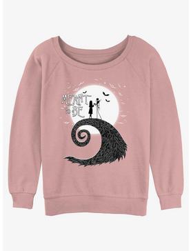Disney The Nightmare Before Christmas Meant To Be Jack and Sally Womens Slouchy Sweatshirt, , hi-res