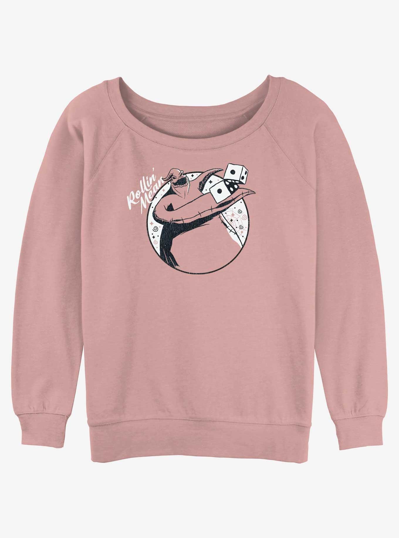 Disney The Nightmare Before Christmas Oogie Rollin' Mean Womens Slouchy Sweatshirt, , hi-res