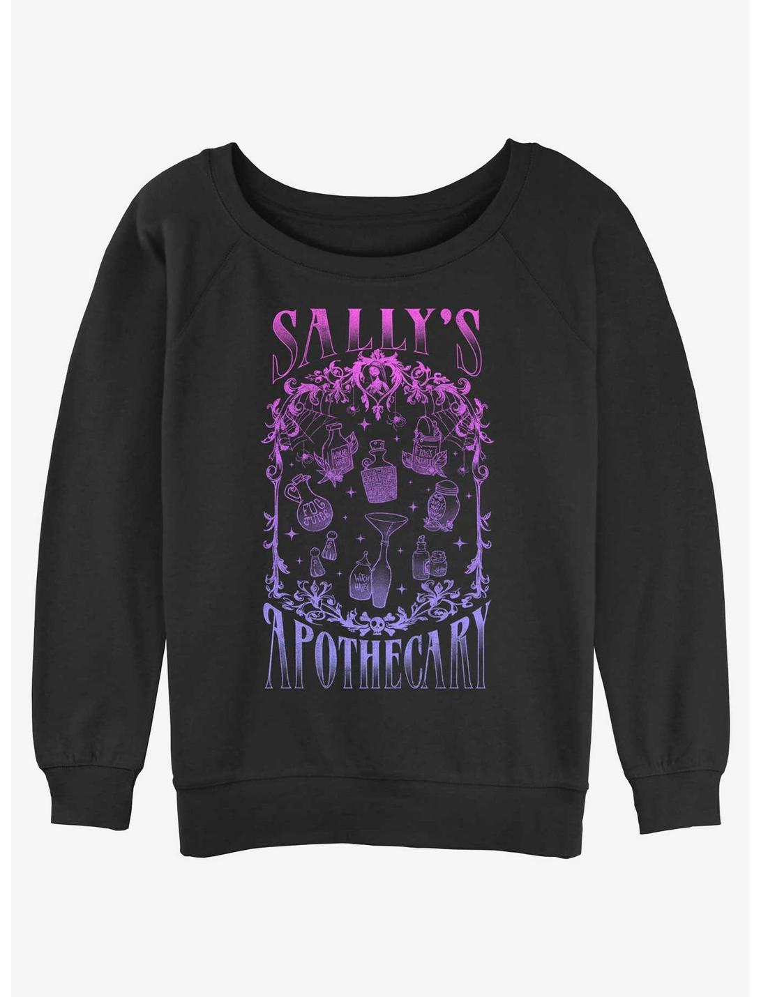 Disney The Nightmare Before Christmas Sally's Apothecary Womens Slouchy Sweatshirt, BLACK, hi-res
