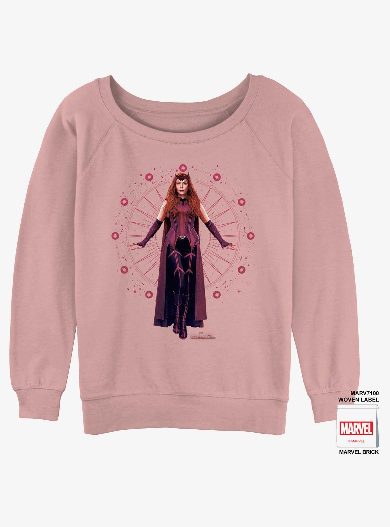 Disney WandaVision Scarlet Witch Womens Slouchy Sweatshirt, , hi-res