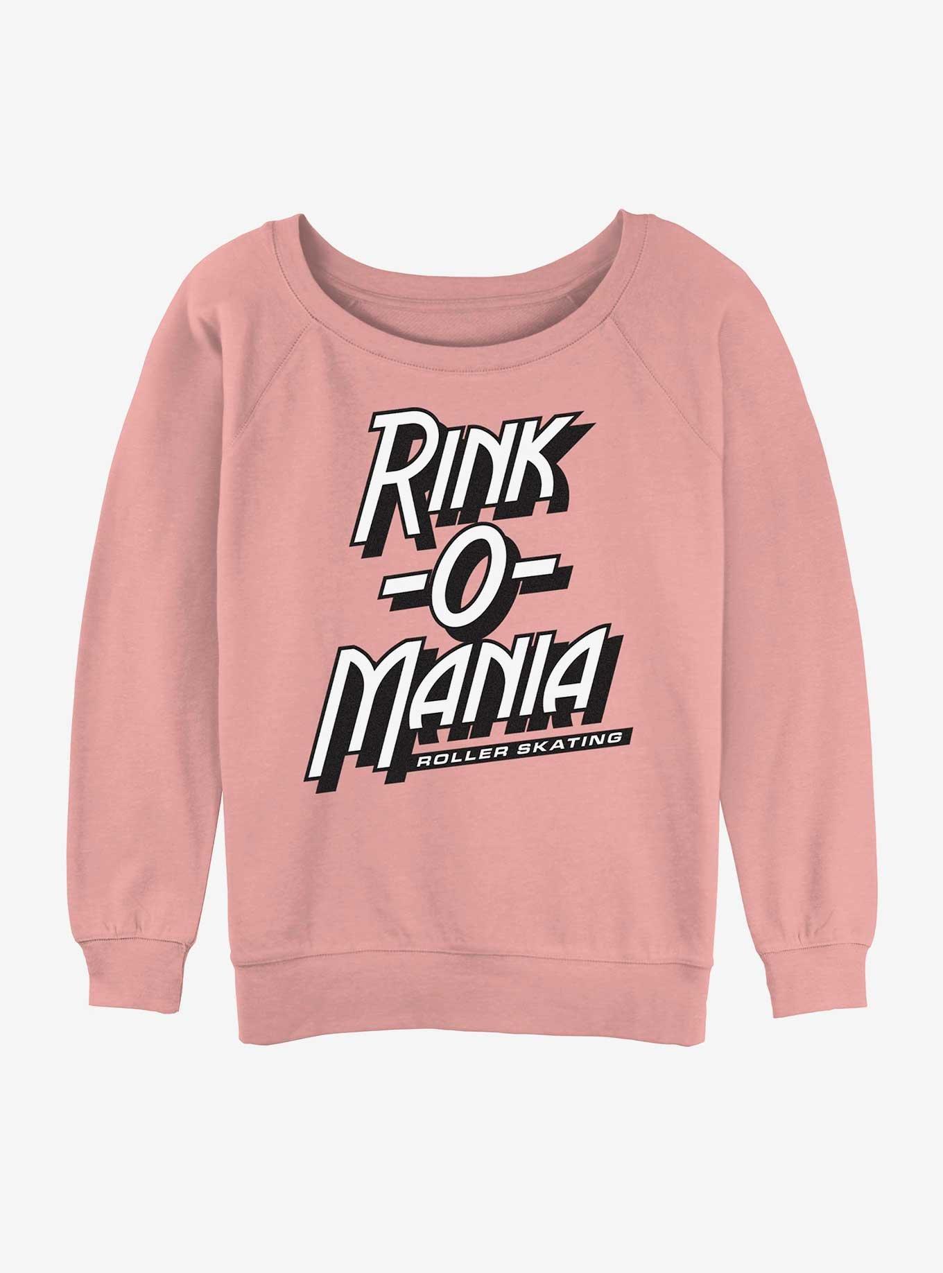 Stranger Things Rink Logo Womens Slouchy Sweatshirt, , hi-res