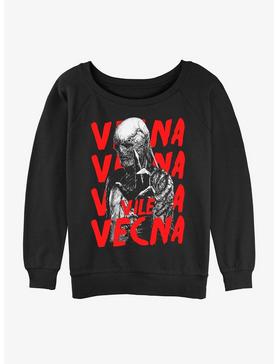Stranger Things Vecna Horror Poster Womens Slouchy Sweatshirt, , hi-res