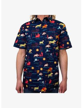 Disney The Lion King Stampede Woven Button-Up, , hi-res