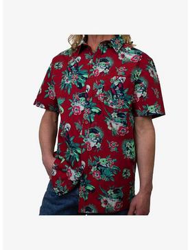 Star Wars The Mandalorian Grogu This Is The Bouquet Woven Button-Up, , hi-res