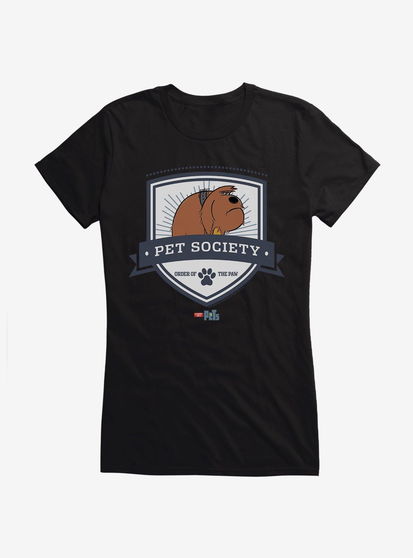 The Secret Life of Pets Duke Pet Society Girls T-Shirt