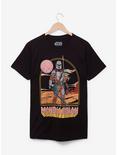 Star Wars The Mandalorian Mando & Grogu Desert Portrait T-Shirt - BoxLunch Exclusive, BLACK, hi-res
